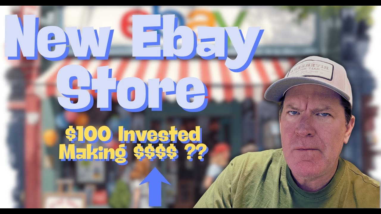 Starting a Ebay and Facebook Marketplace Reselling Channel With $100 | Red Clay Flips