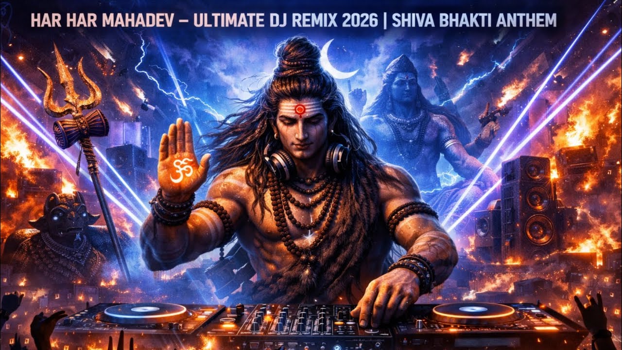 Har Har Mahadev – Ultimate DJ Remix 2026 | Shiva Bhakti Anthem
