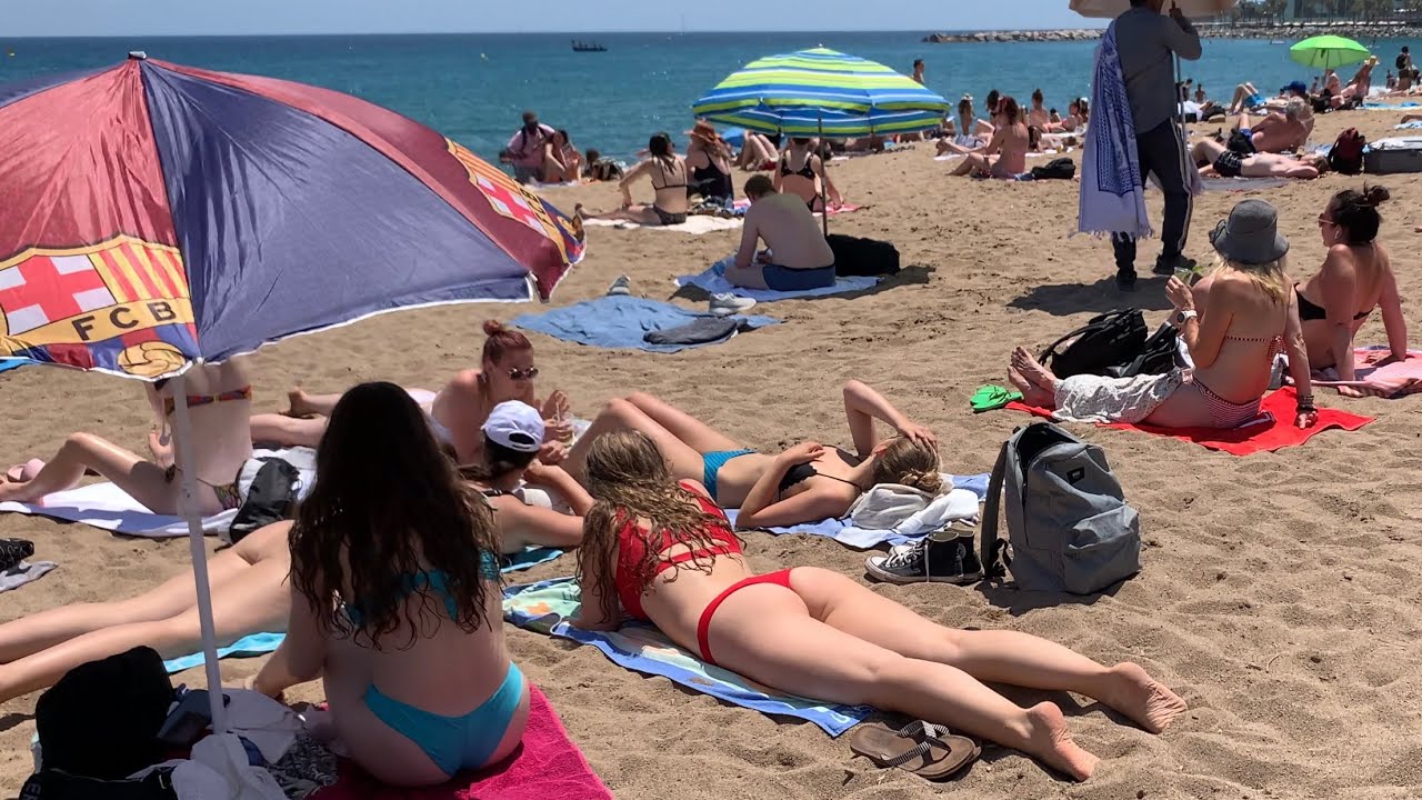 SAN SEBASTIAN BEACH BARCELONA SPAIN