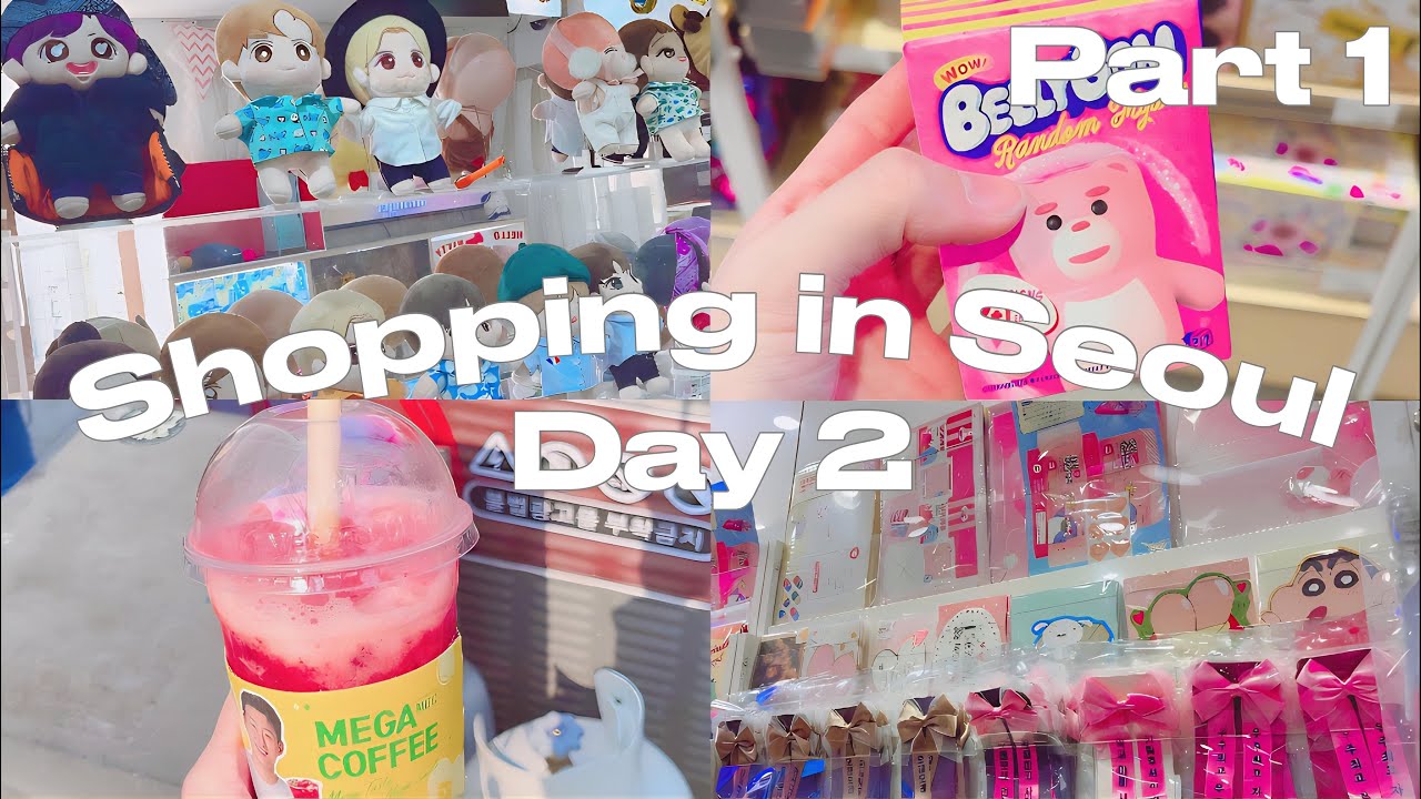 seoul shopping vlog day 2 part 1 | hongdae, idolllook, art box