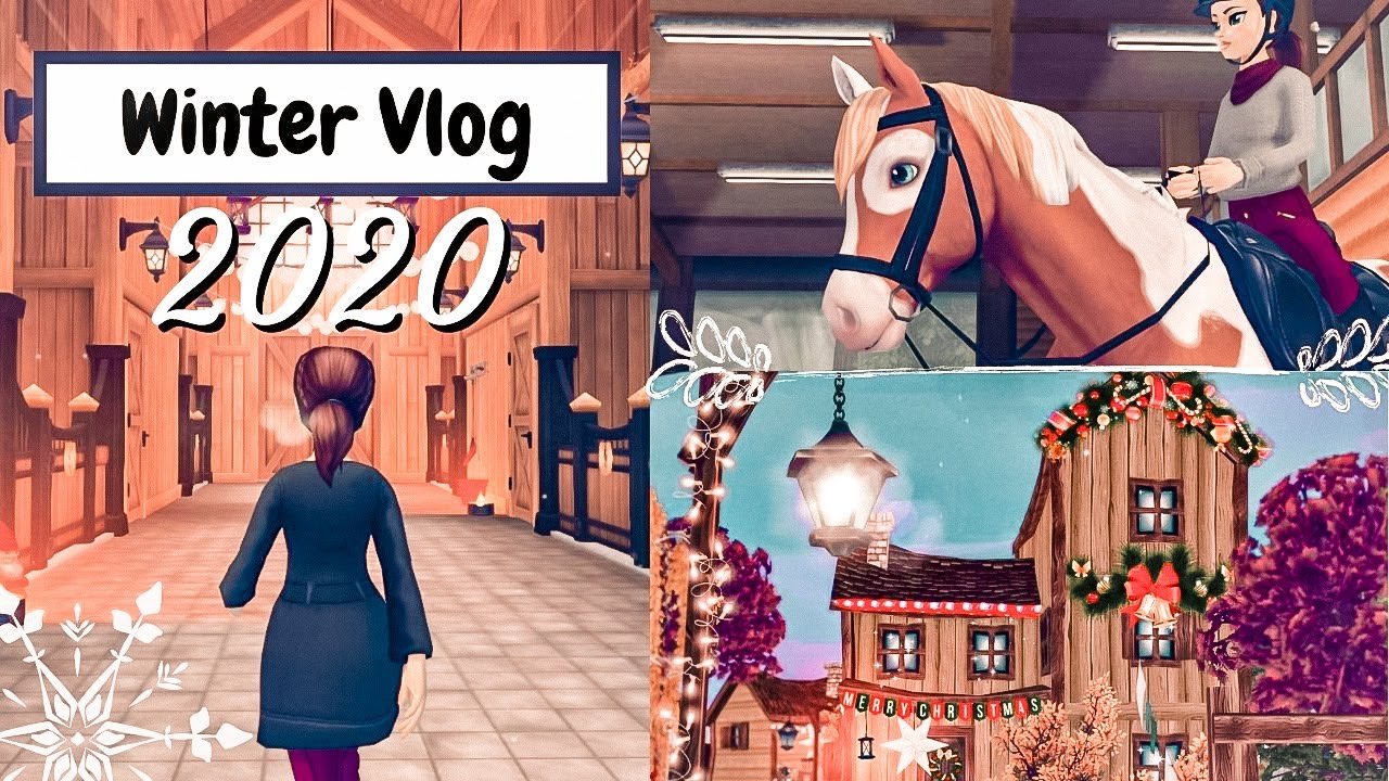 Winter Vlog❄️ || Star Stable Online RRP