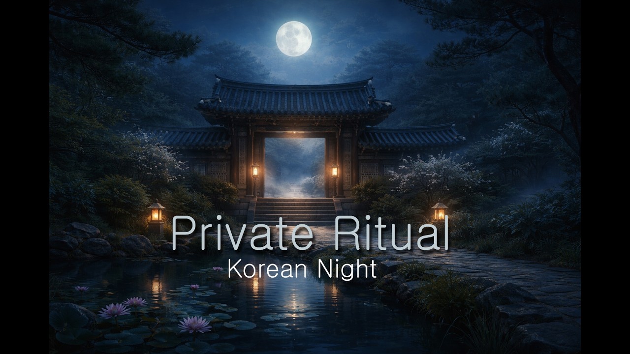Private Ritual 🌙 Korean Night Collection | Deep Sleep & Sacred Ambient (1 Hours)