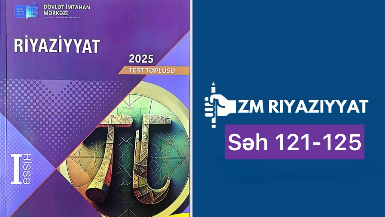 Həndəsi silsilələr. Sonsuz azalan həndəsi silsilənin cəmi. Toplu izahı 3-cü bölmə (səh 121-125)