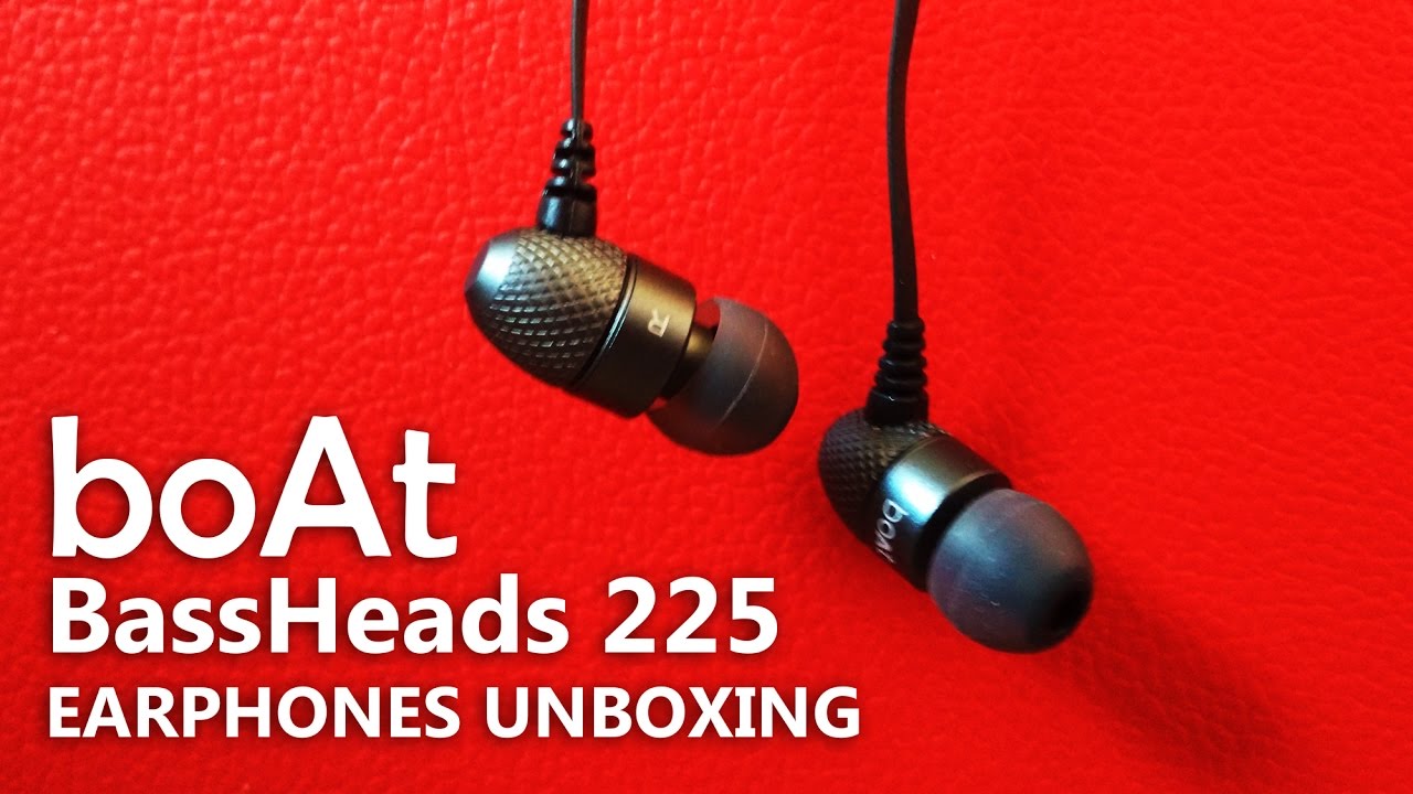 boAt BassHeads 225 In-Ear Headphones Unboxing | Rock On 2 Edition