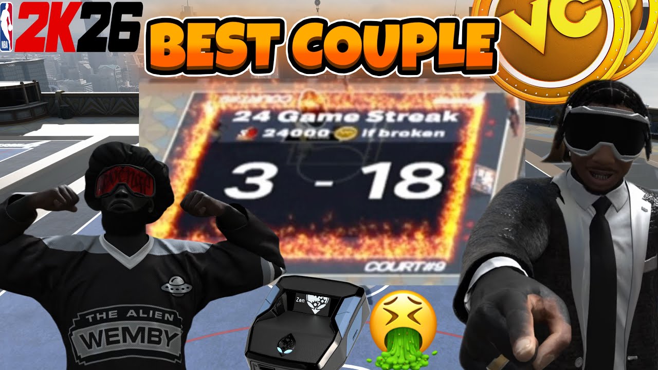 I took my GIRLFRIEND ZEN HUNTING in NBA 2K26! (CRAZY STREAK)