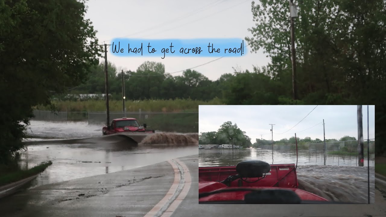 The road to their house was now completely flooded! Pt. 2