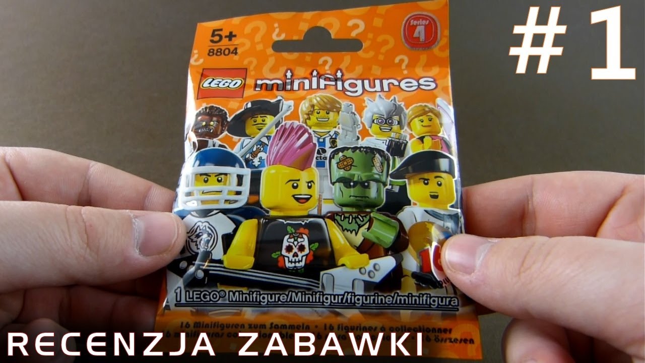 Tajemniczy Ludzik Lego z Saszetki #1 - polska recenzja zabawki - Lego Minifigures Series 4