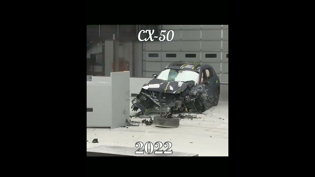 Rav4 2019 vs Mazda CX-50 2022 🔥 crash! #rav4 #shorts #cx5