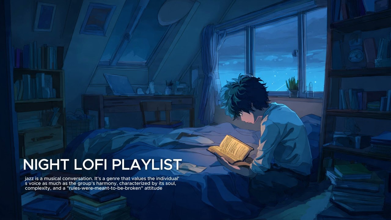 Night lofi playlist | chill beats while working at night