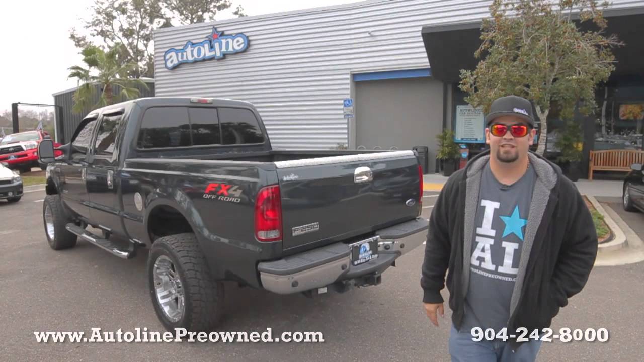 Autoline's 2006 Ford F-250 Super Duty 4X4 Walk Around Review Test Drive