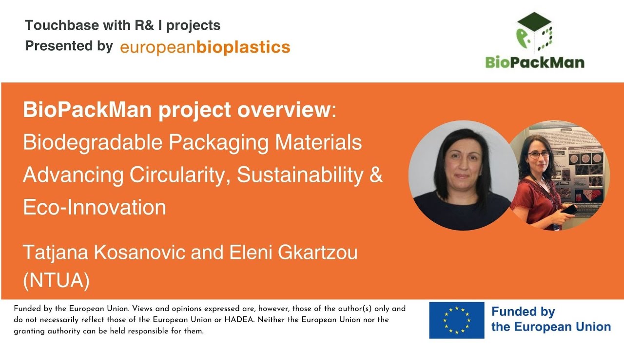 BioPackMan: Biodegradable Packaging Materials Advancing Circularity, Sustainability & Eco-Innovation