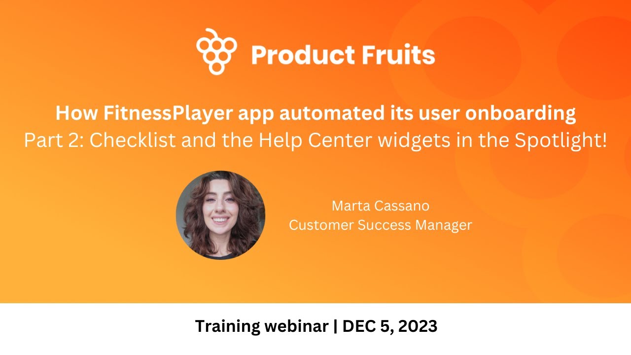 Part 2: How a B2C App for Fitness Trainers Automated Its #UserOnboarding and Reduced Churn by 70%