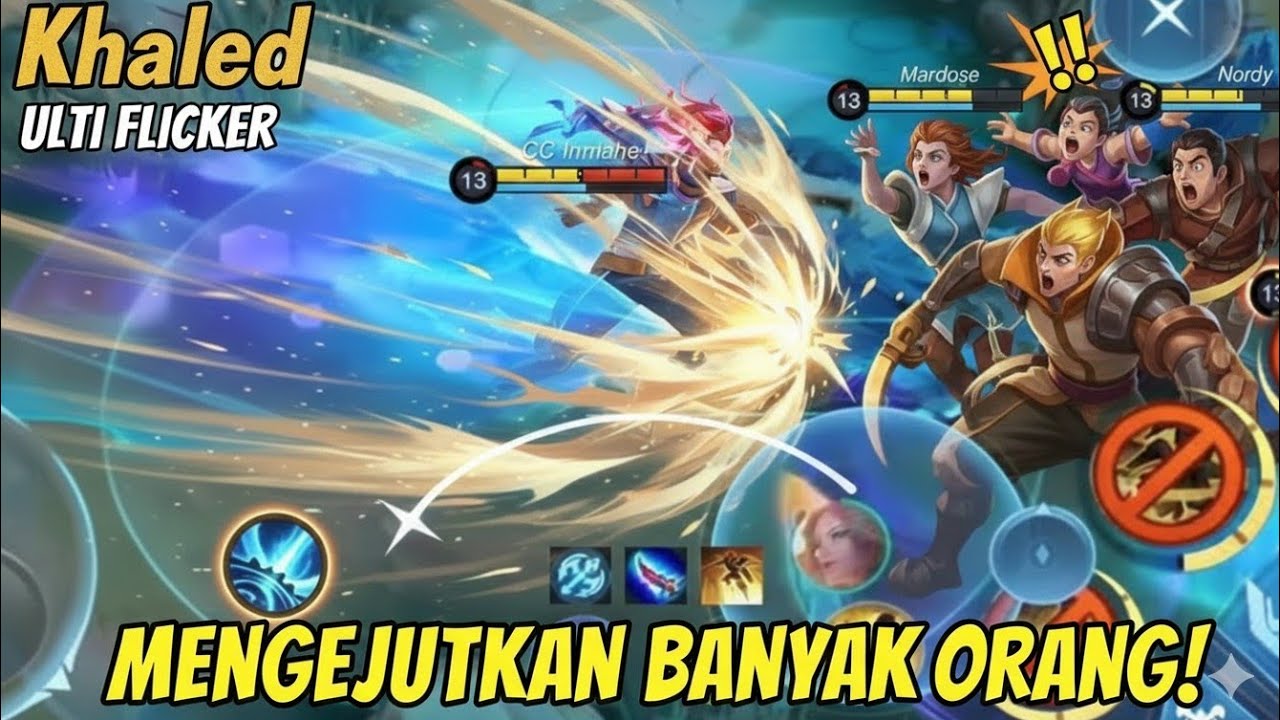 Jangan di skip tonton dulu sebentar aja liat skill bermain hero khaleed ku semoga bermanfaat