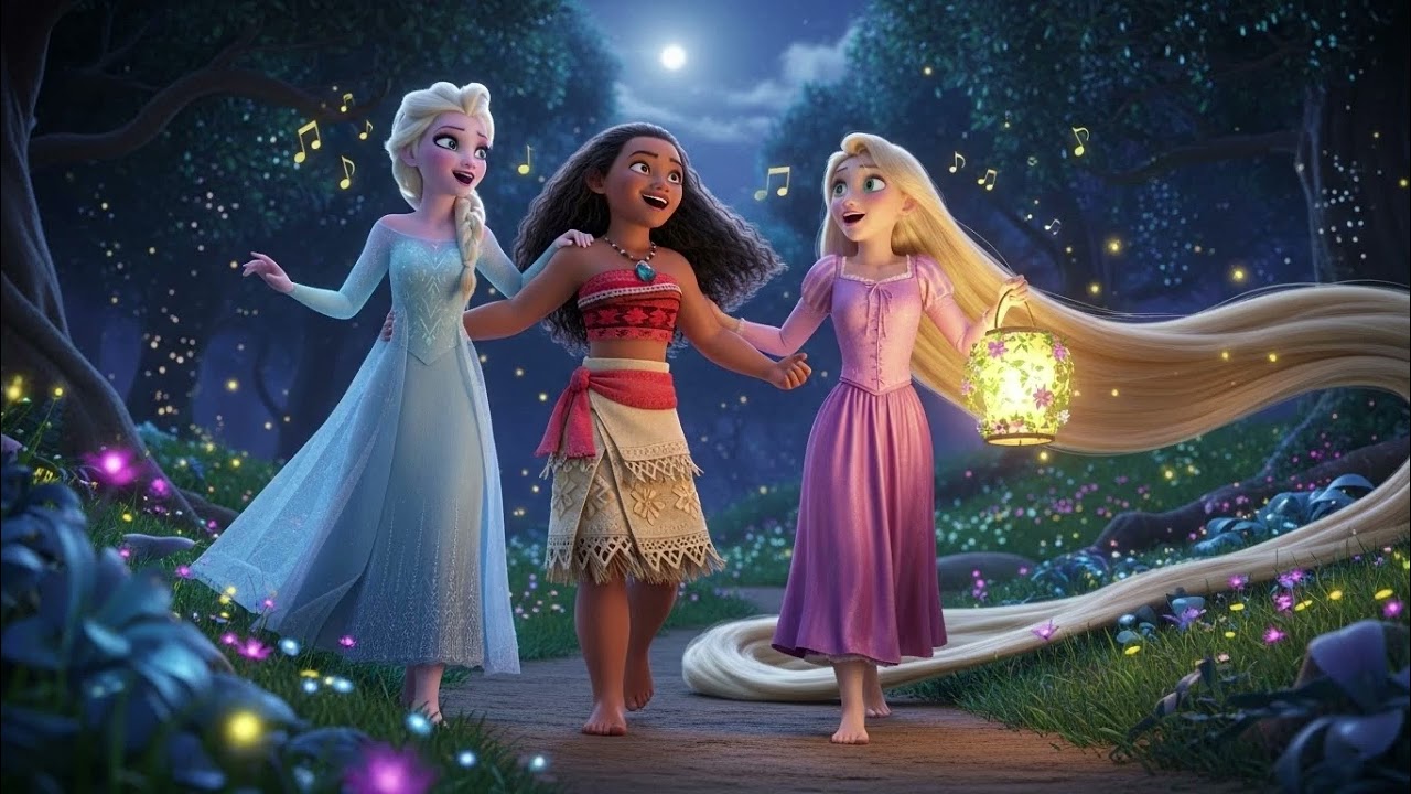 Elsa, Moana & Rapunzel | Friendship Song 👑✨ | Princess Power Music Video