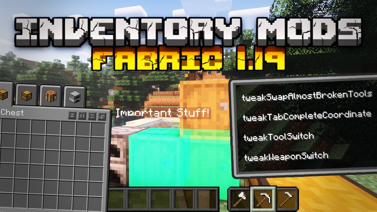 14 клиентских модов инвентаря [Fabric 1.19.2]