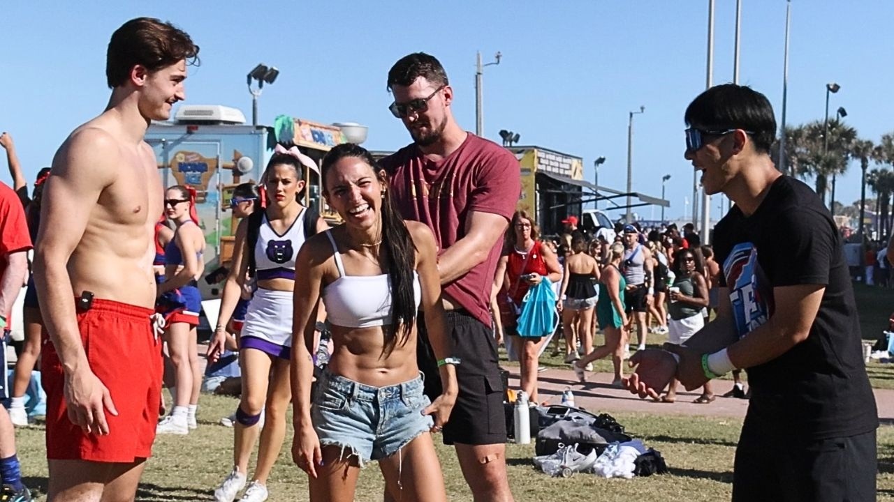 INSANE STUNTS at Daytona Stuntfest 2026 w/ Kat, Delaney, Linfan & Tom Holland (JT)