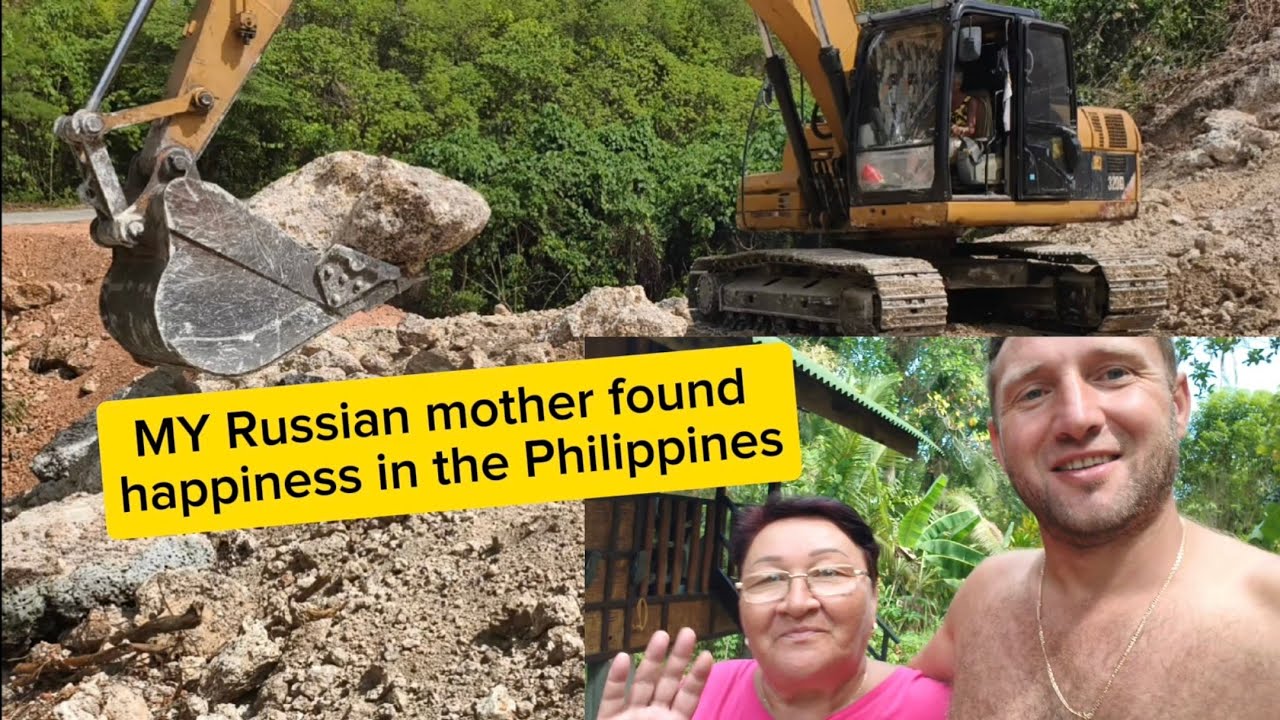 MY MOM IS HAPPY THAT WE WILL HAVE A HOUSE IN THE PHILIPPINES