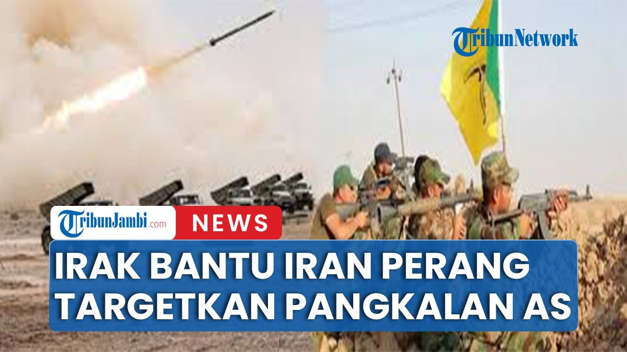 Perlawanan Irak Turut Perang Bantu Iran 29 Operasi Targetkan Pangkalan AS & Tembak Jatuh Drone AS