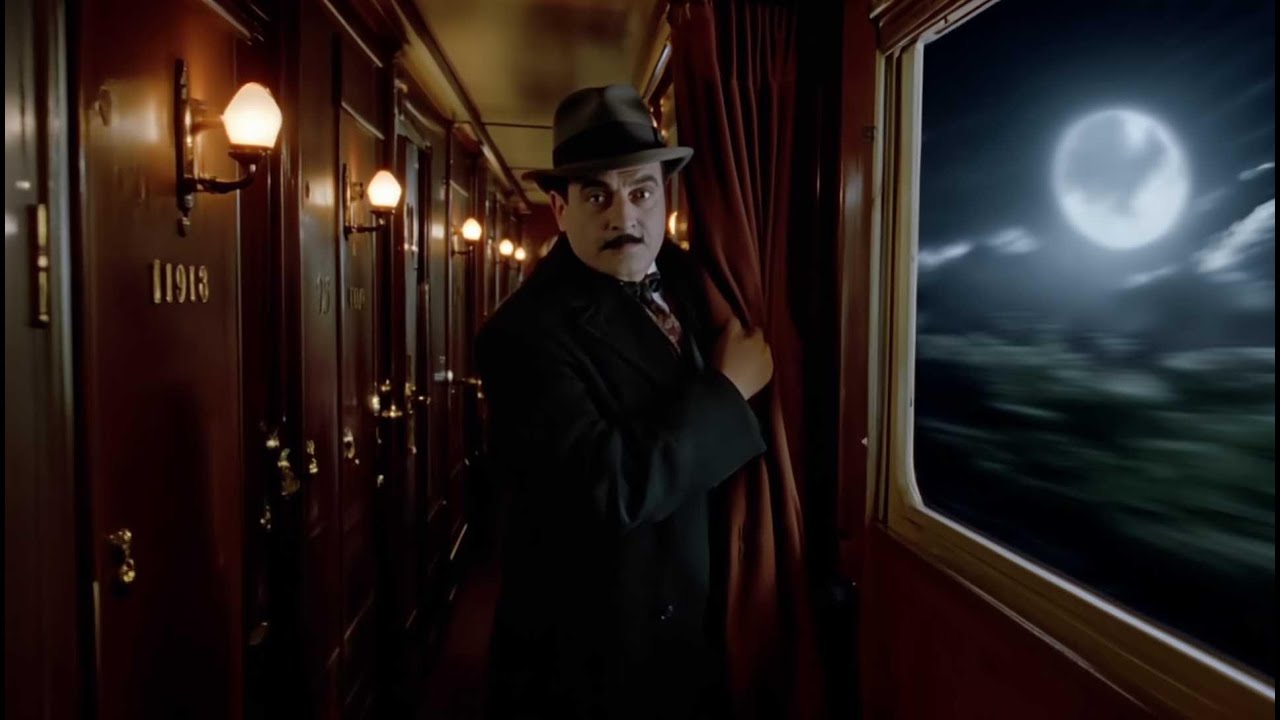 Murder Aboard the Sleeping Car | Hercule Poirot Unmasks the Night Train Intruder