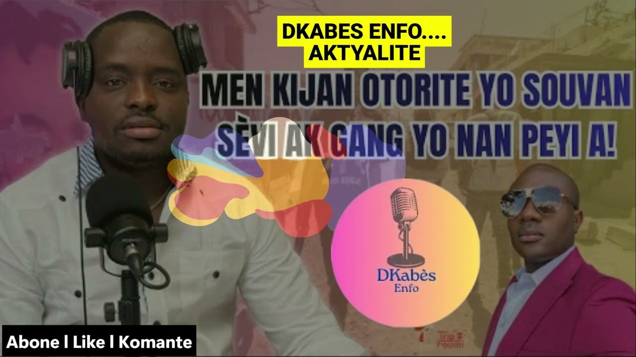MEN KOMAN LETA VANN PEYI A  Jounalis Luckson Saint vil te pale koze a