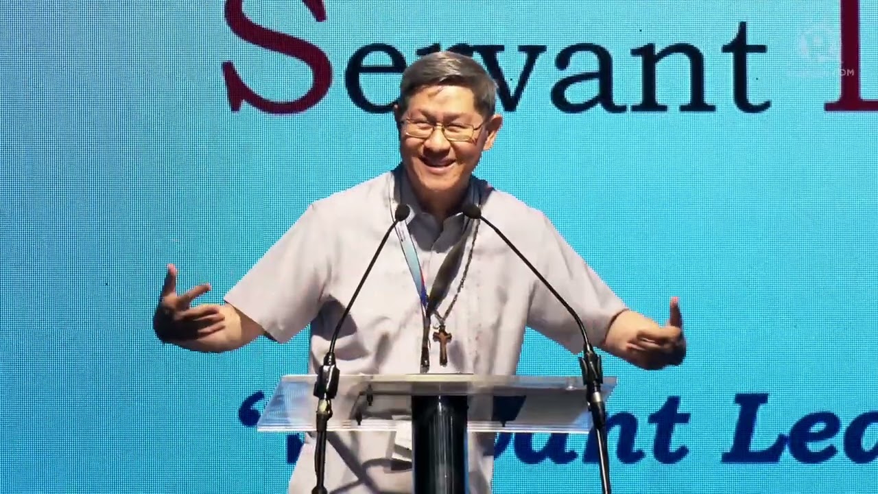 Cardinal Tagle: ‘Learn the humble walk of God'