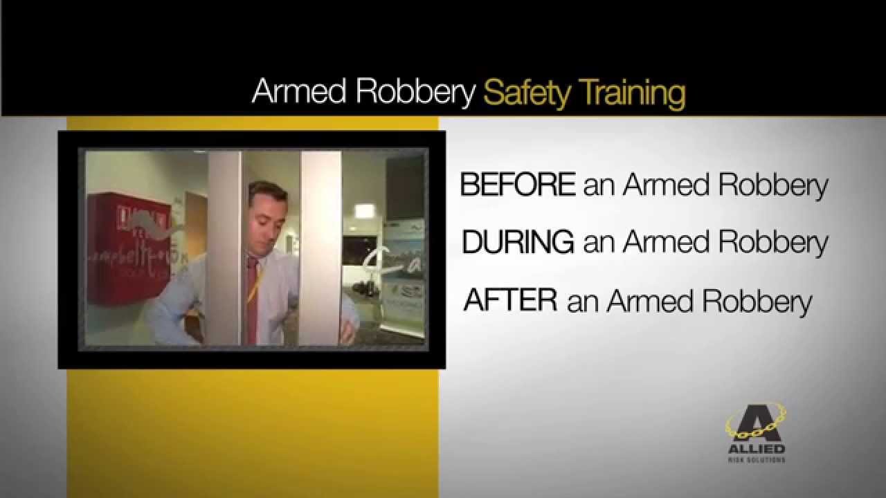 Allied Risk Armed Robbery Safety Training