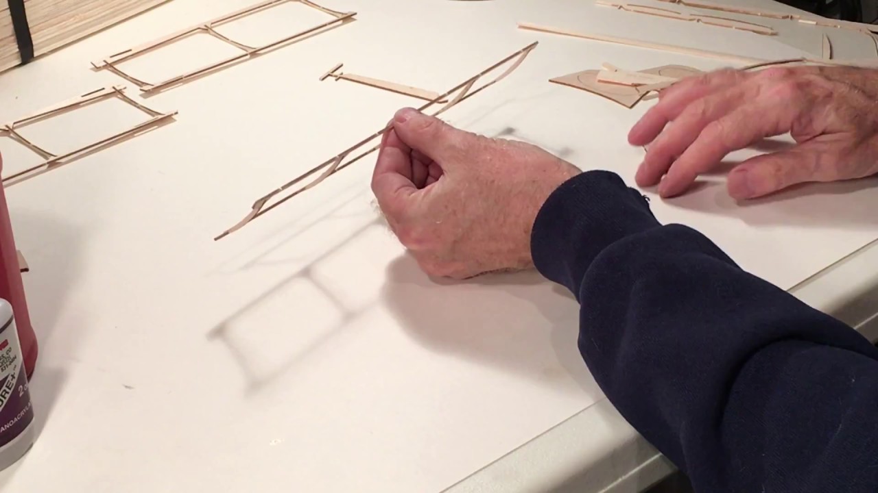 Laser-Cut Planes Camp Robber Assembly Part 1: Wings, Stabilizer, Motor Stick