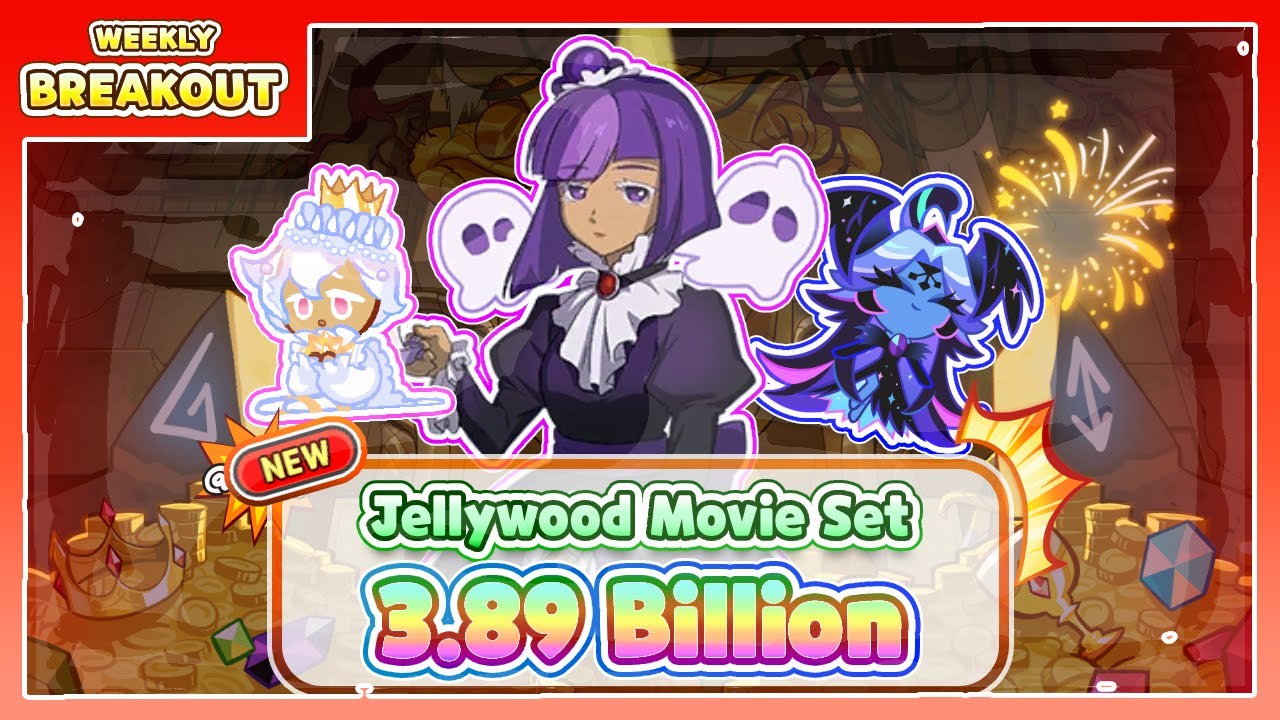 [Breakout] Jellywood Movie Set | Update Combi & FullRun | 3.89 Billion