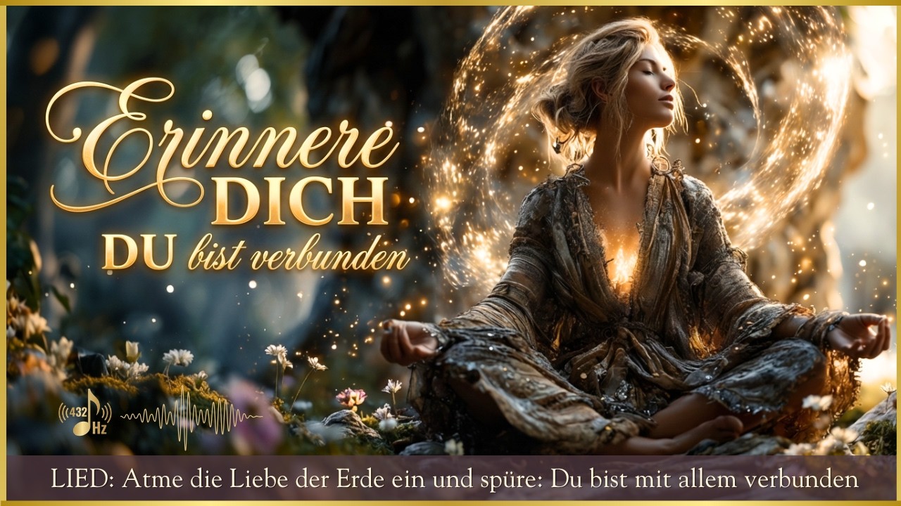 432 Hz | Atme und heile – Ich bin verbunden – mein Herz ist frei | Erdung und Herzöffnung