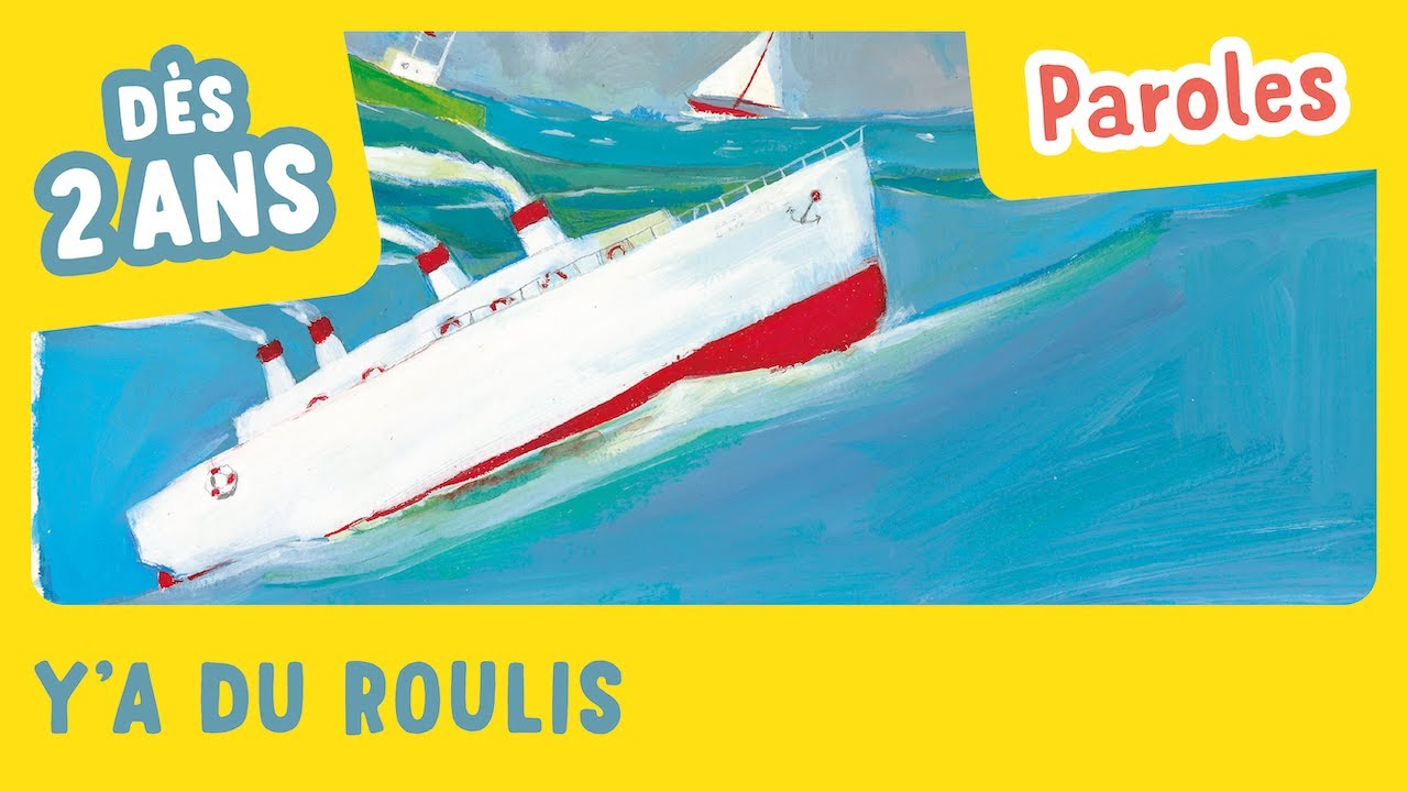 Y’a du roulis avec PAROLES - Mon imagier des amusettes - Gallimard Jeunesse