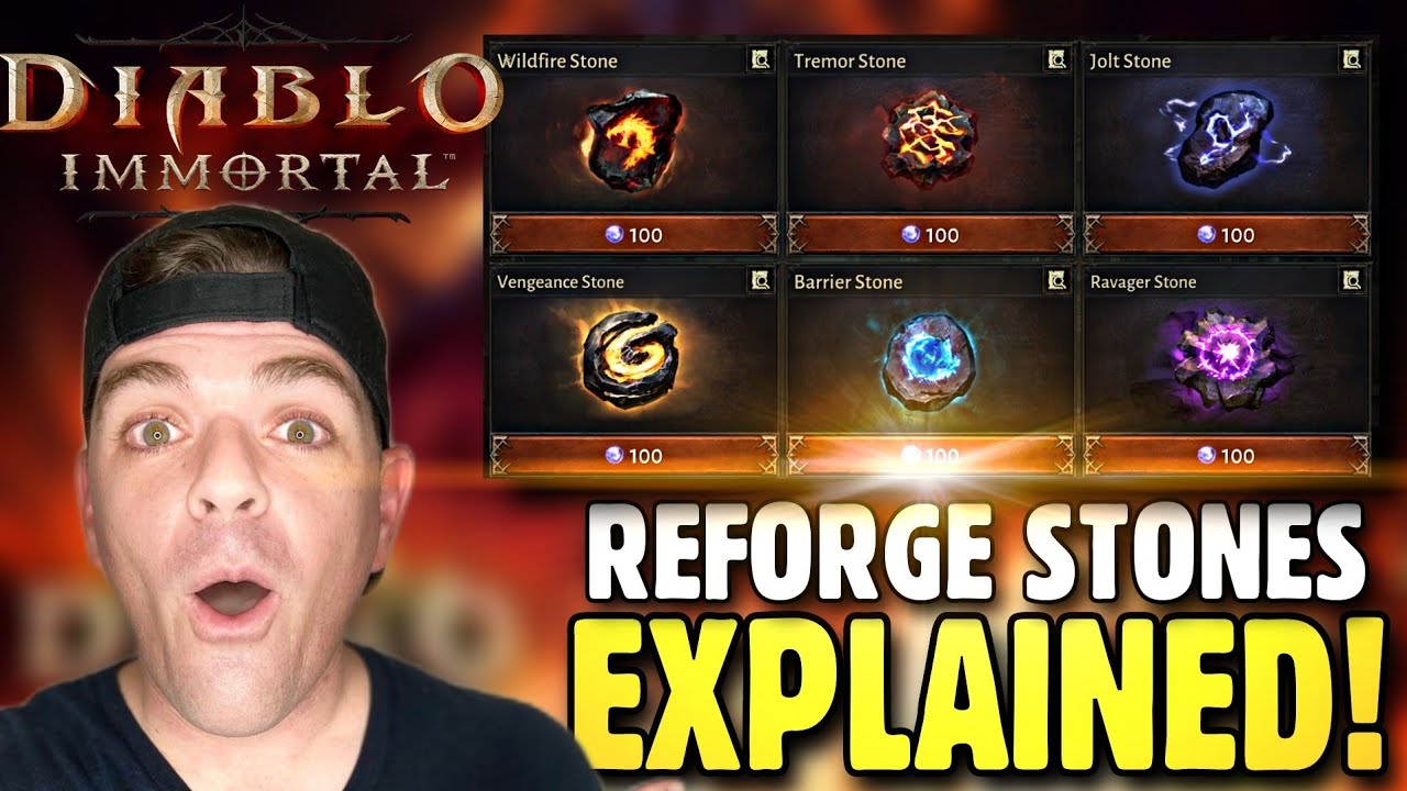 Reforge Stones Explained and How to Use Them! | Diablo Immortal