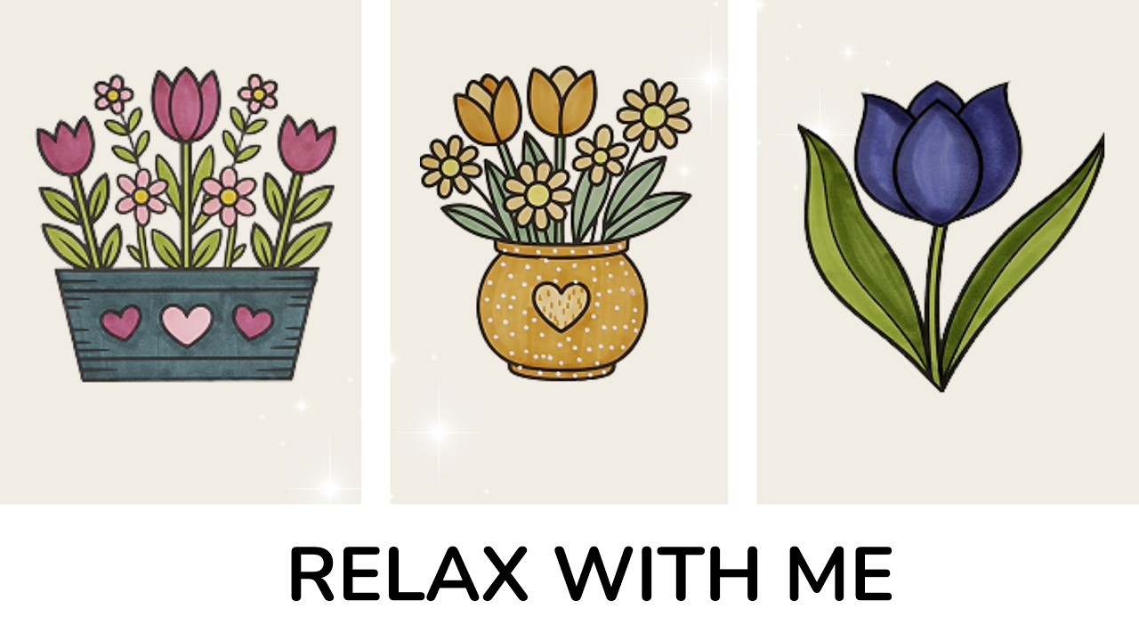 Color Therapy | Relax With Me | Coloring for Stress Relief and Relaxation