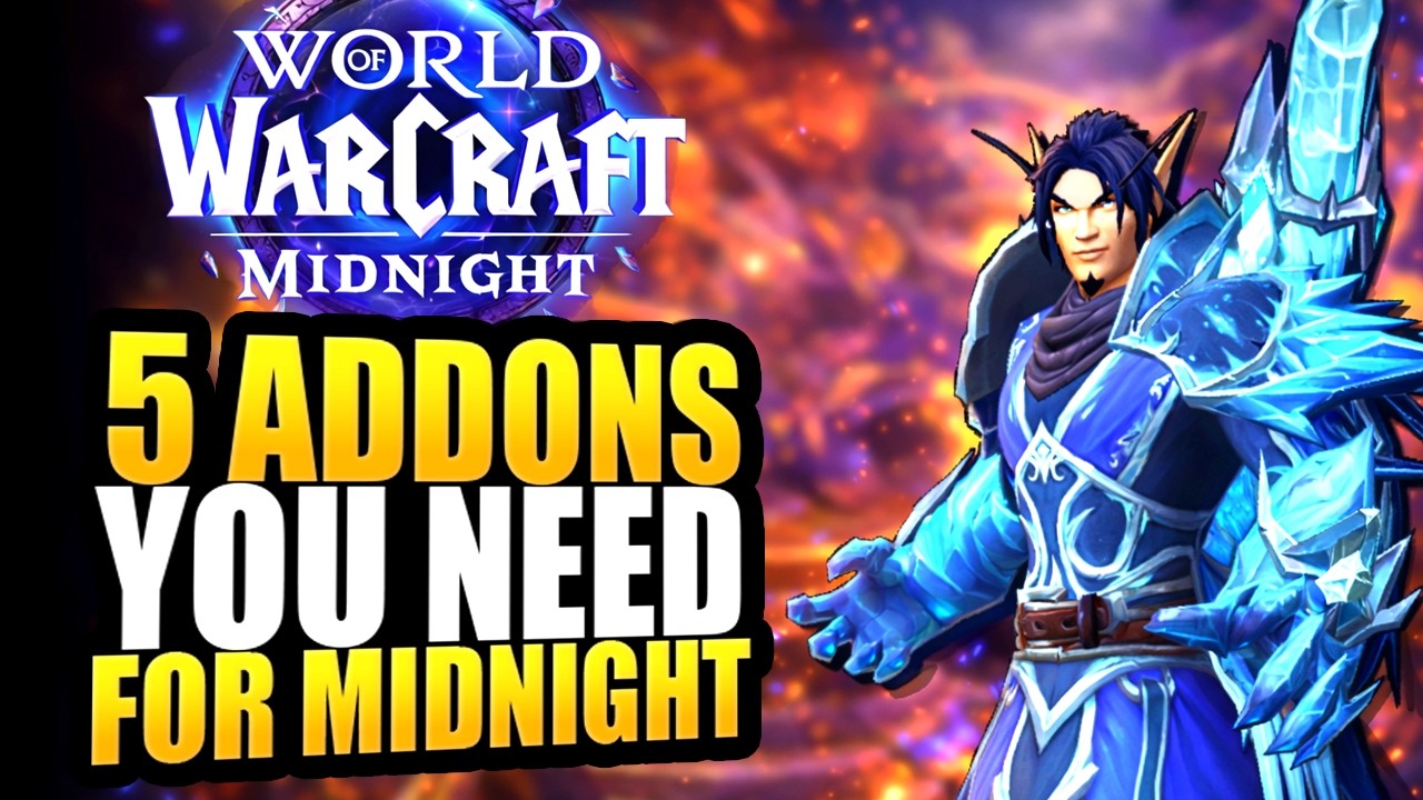 World of Warcraft Midnight BEST Addons - HUGE Quality Of Life For Midnight