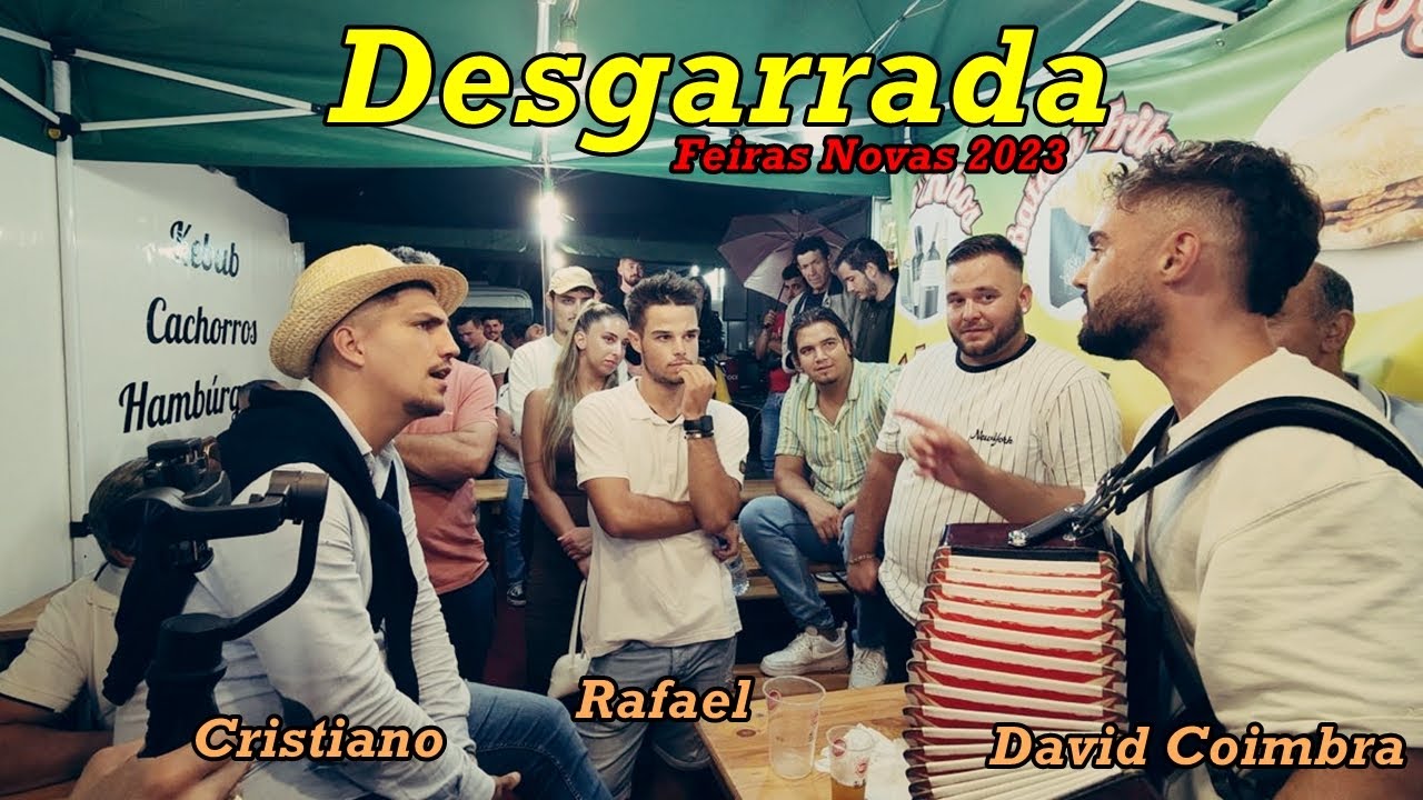 Feiras Novas 2023 - Desgarrada - David Coimbra, Cristiano e Rafael