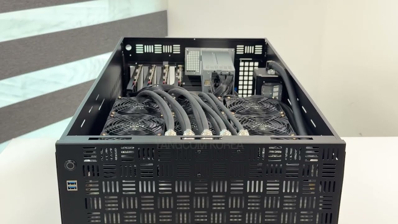 $63,000 RTX PRO 6000 Watercooled GPU Server