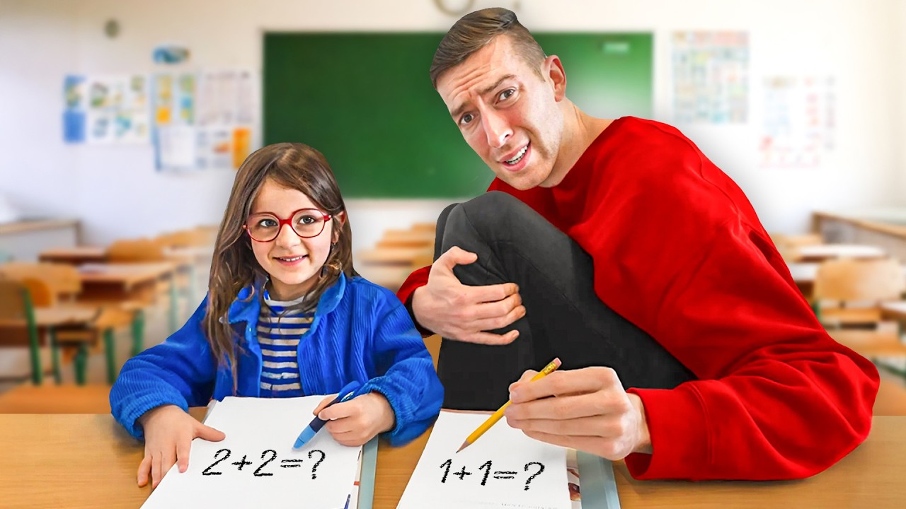 Michiel Ging Voor 1 Dag Terug Naar De Basisschool.. #716