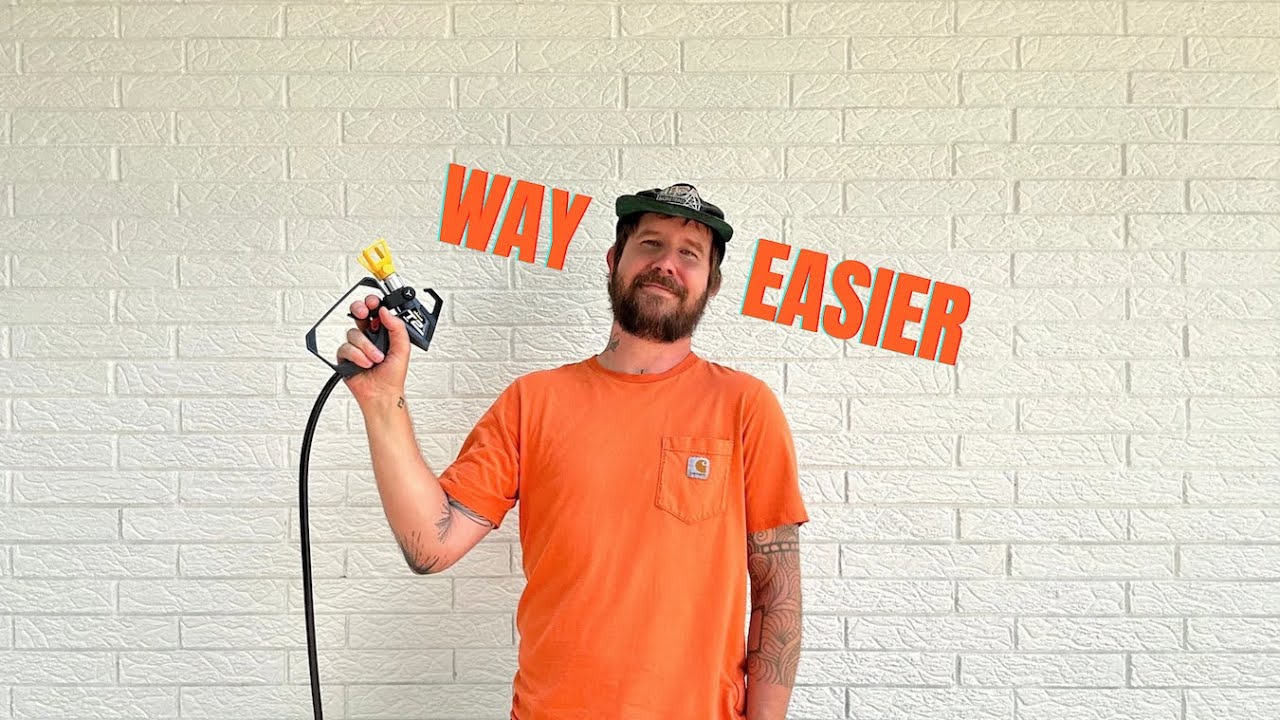 Painted Another Brick House With Romabio (Used a Sprayer This Time)