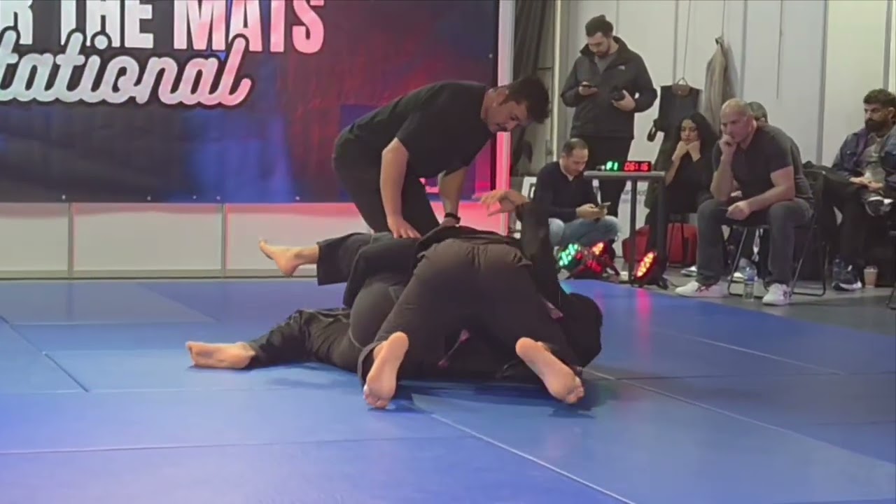 Purple Belt vs Brown Belt Submission Only Match at Conquer The Mats Invitational 2026, -92kg. 