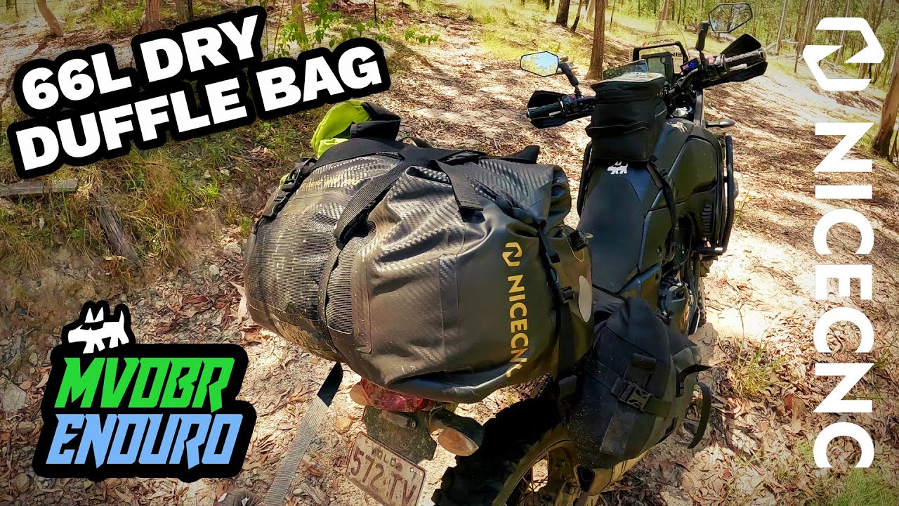 Budget Motorcycle Dry Duffle Bag: NICECNC 66L Review