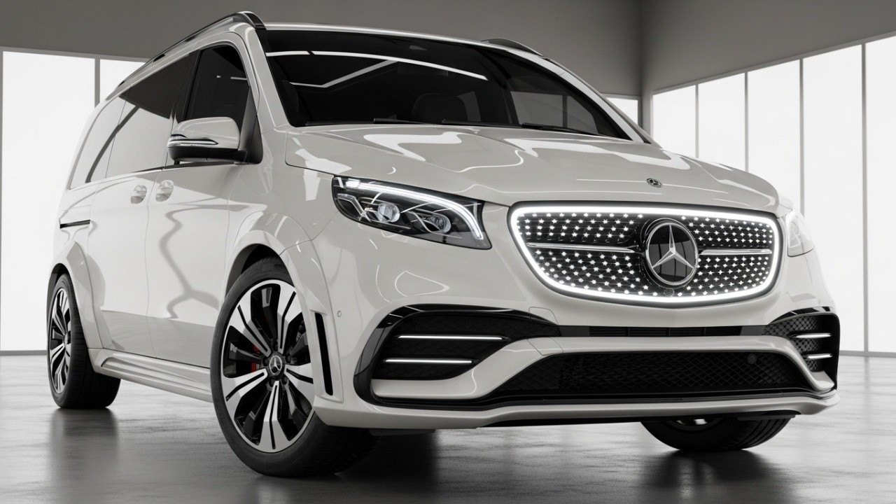 2026 Mercedes-Benz VLE FIRST LOOK – Luxury Electric Van with Next-Gen Tech! ⚡🚐