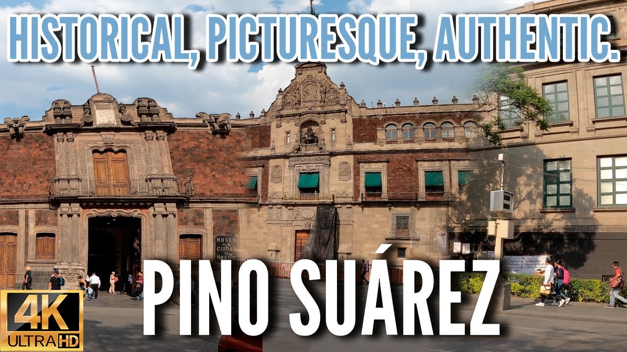 Explore the Elegance of Pino Su&aacute;rez Avenue / 4K Virtual Tour and Immersive Sound