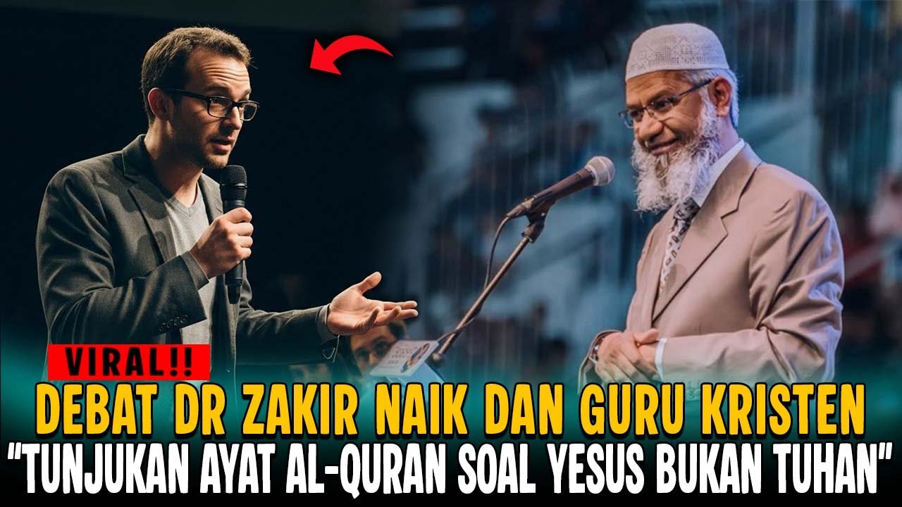 DEBAT PANAS‼️ PERTANYAAN MENJEBAK UNTUK DR. ZAKIR NAIK - JAWABANNYA BUAT LAWAN TERDIAM