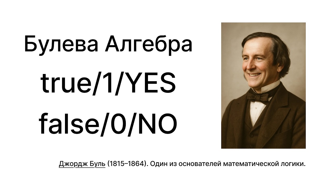 Урок №10 Булева Алгебра. Обзор
