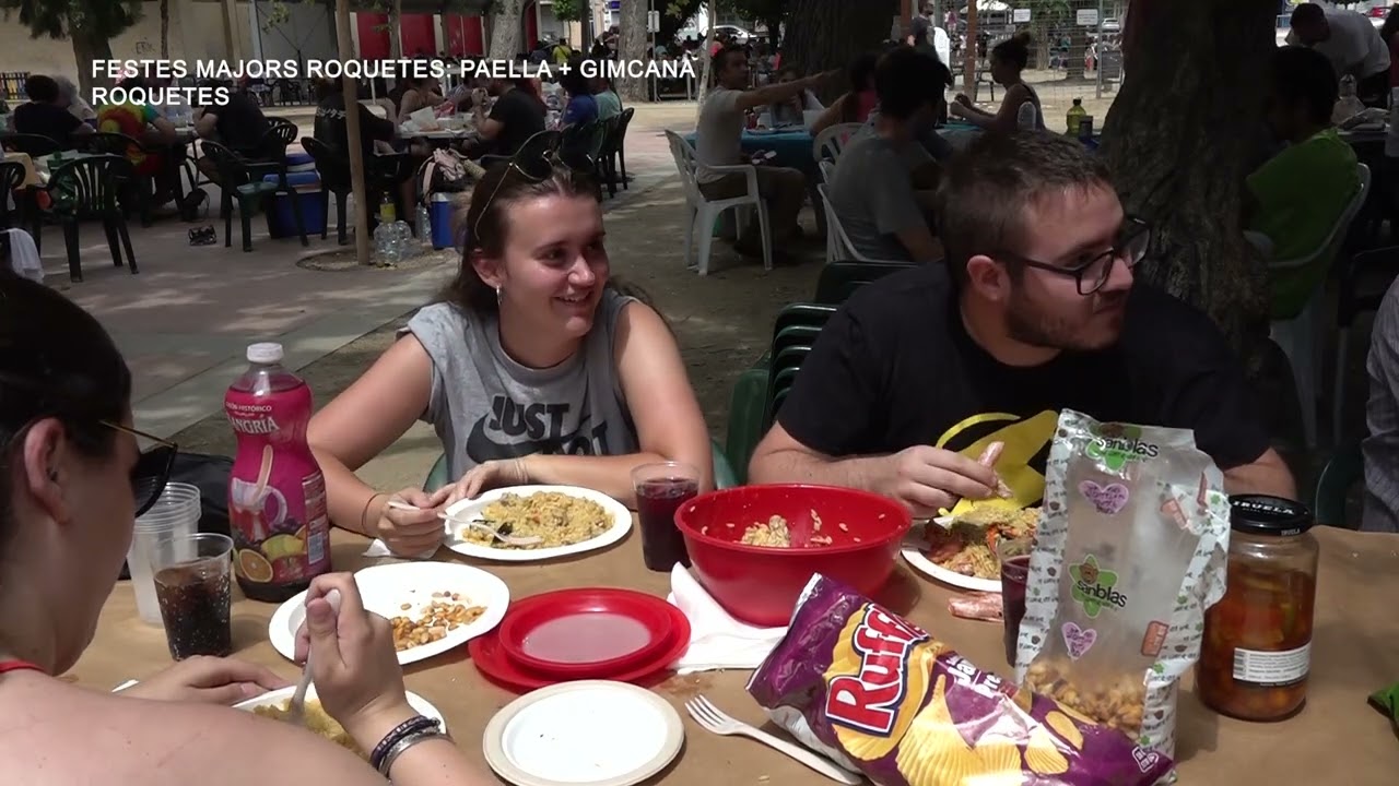 Festes Majors Roquetes: Gran paella monumental + Gimcana ''Humor Amarillo''