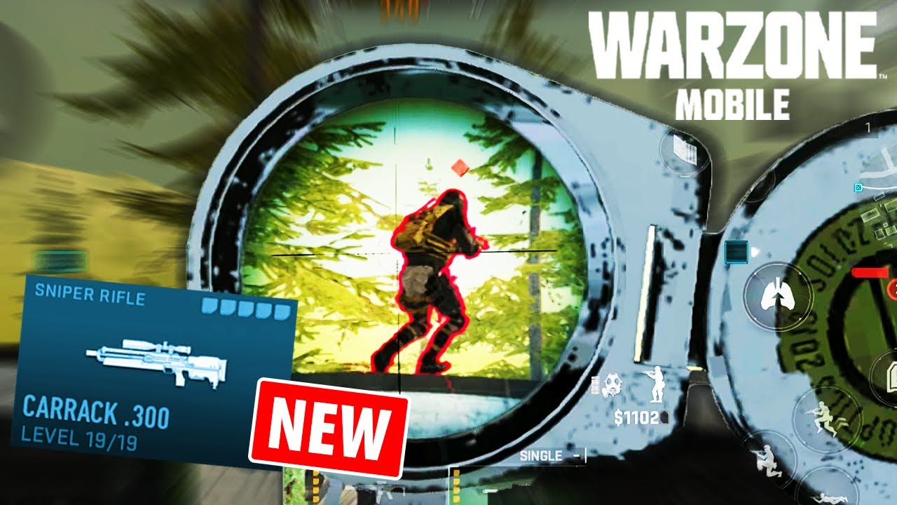 WARZONE MOBILE | BUILD NEW GUN CARRACK .300 SNIPER RIFLE SEASON 5