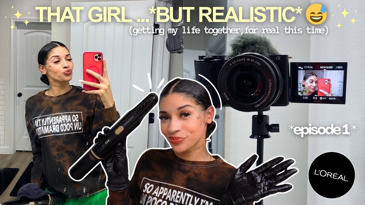 the GLOW UP series you can ACTUALLY relate to ✨ | Part 1: New Hair, New Energy ft. L’Oréal