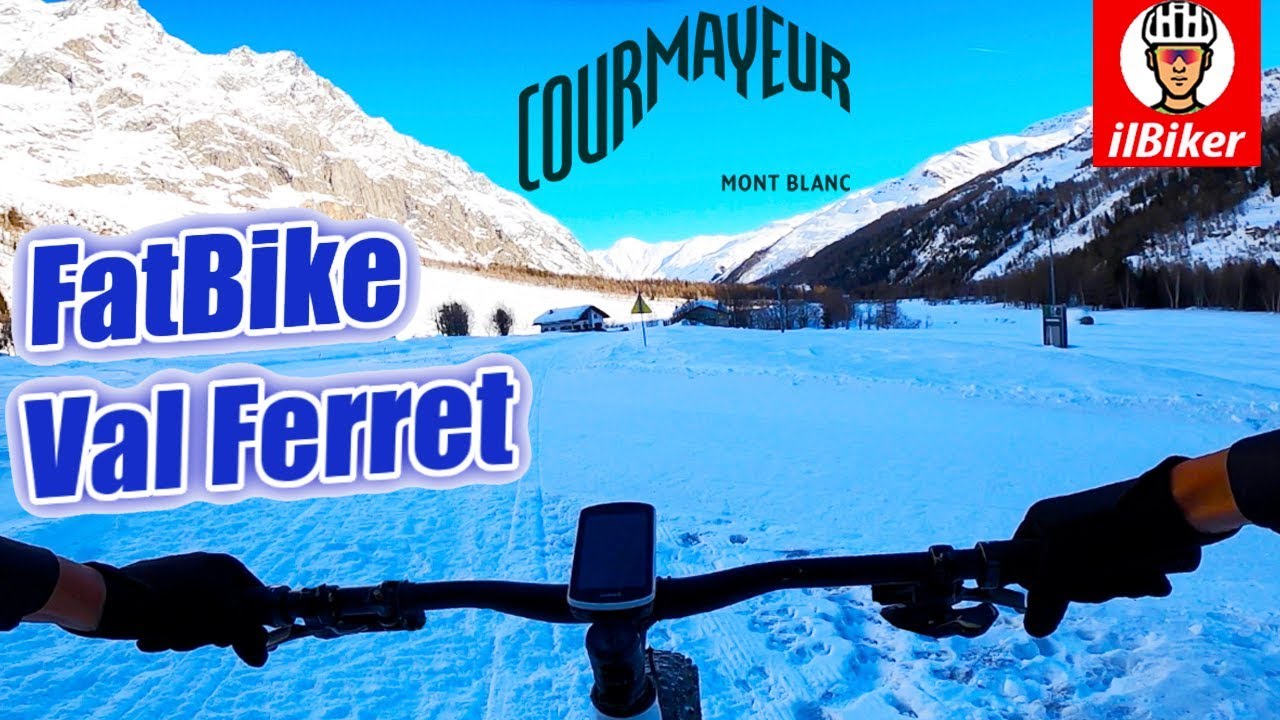 FatBike in Val Ferret 🏔 Courmayeur