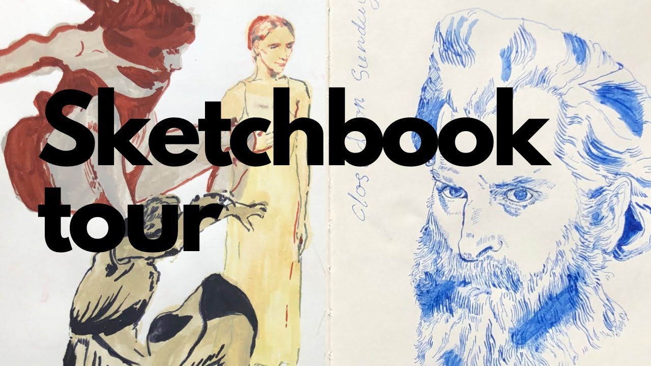 Sketchbook Tour ✹ march to june!