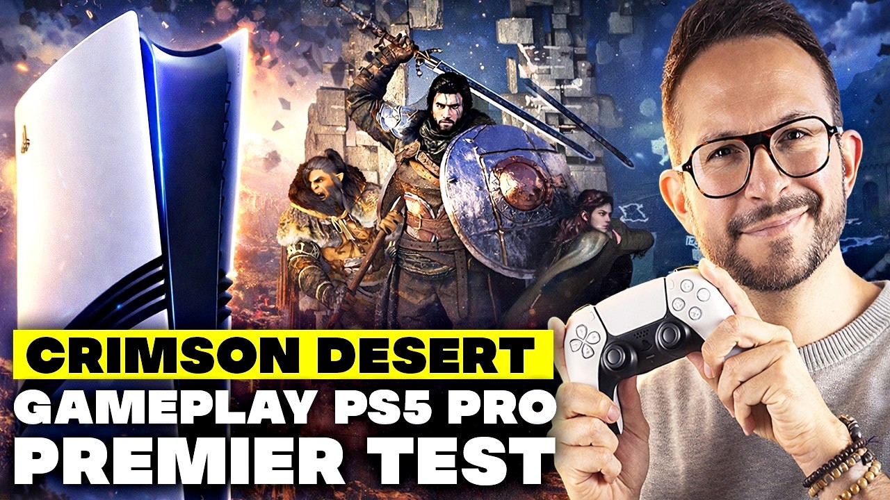 Crimson Desert Premier Test PS5 Pro 🌟 Gameplay et Verdict technique bluffé de Digital Foundry !!!