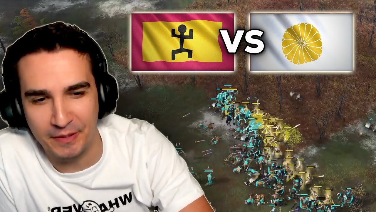 Beasty With Malians vs Japanese on Ladder in AOE4...